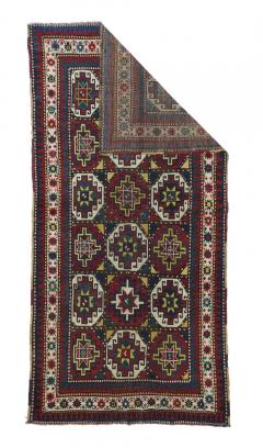 Antique Kazak Rug 4 0 x 7 8  - 4457386