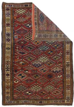 Antique Kazak Rug 4 1 x 6 2  - 4457729