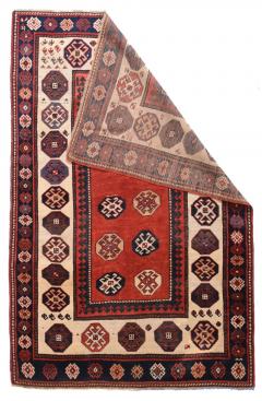 Antique Kazak Rug 4 2 x 6 4  - 4314706