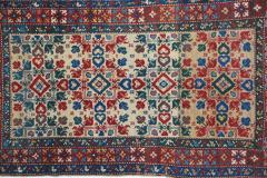 Antique Kazak Rug 4 4 x 7 7  - 4327365