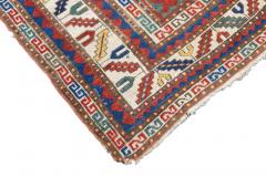 Antique Kazak Rug 4 5 x 7 3  - 4327369