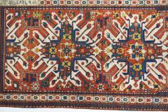 Antique Kazak Rug 4 8 x 8 3  - 4314344