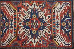 Antique Kazak Rug 5 0 x 7 1  - 4315044