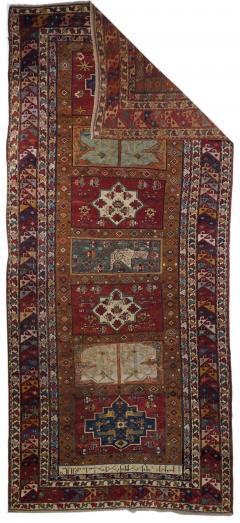 Antique Kazak Rug 5 10 x 13 8  - 4328436