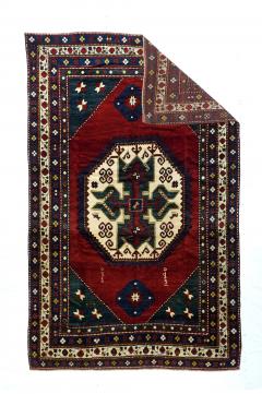 Antique Kazak Rug 5 10 x 9 8  - 4314887