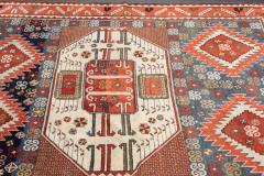 Antique Kazak Rug 6 8 x 7 11  - 4327399
