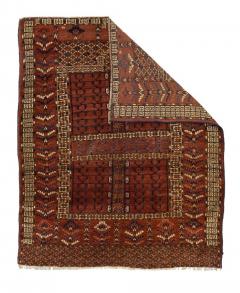 Antique Khachli Bokhara Rug 43 x 51  - 4268448