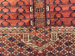 Antique Khachli Bokhara Rug 43 x 51  - 4268450