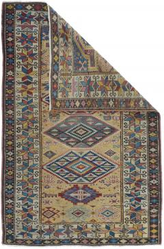 Antique Kuba Rug 3 2 x 4 9  - 4405056