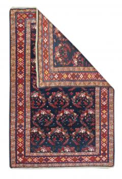 Antique Kuba Rug 3 2 x 4 9  - 4457626
