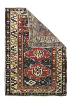 Antique Kuba Rug 3 8 x 5 0  - 4457869