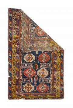 Antique Kuba Rug 3 9 x 6 3  - 4457000