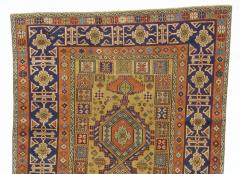 Antique Kuba Shirvan Rug 3 9 x 9 1  - 4327156