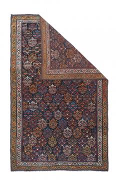 Antique Kurdish Rug 4 7 x 7 6  - 4405064