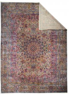 Antique Lavar Kerman Rug 11 7 x 15 6  - 4327049