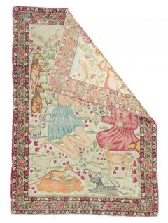 Antique Lavar Kerman Rug 32 x 46 - 4354565