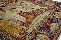 Antique Lavar Kerman Rug 4 7 x 7 3  - 4314057