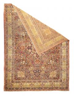 Antique Lavar Kerman Rug 8 9 x 11 9  - 4457104