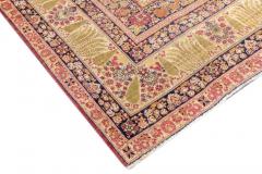 Antique Lavar Kerman Rug 8 9 x 11 9  - 4457106