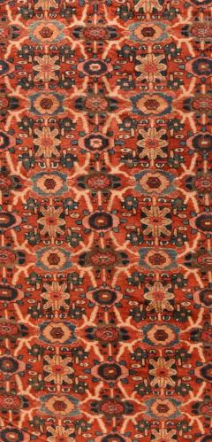 Antique Mahal Rug 10 6 x 17 8  - 4315056