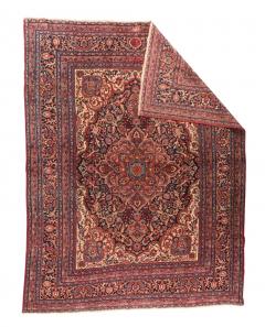 Antique Mashad Rug 8 7 x 11 3  - 4406051
