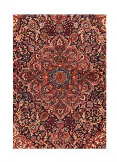 Antique Mashad Rug 8 7 x 11 3  - 4406052