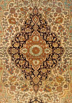 Antique Mohtasham Kashan Area Rug 4 6 x 6 9  - 4328325