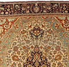Antique Mohtasham Kashan Area Rug 4 6 x 6 9  - 4328326