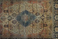 Antique Mohtasham Kashan Rug 10 1 x 13 1  - 4296258
