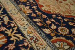 Antique Mohtasham Kashan Rug 4 2 x 6 8  - 4326974