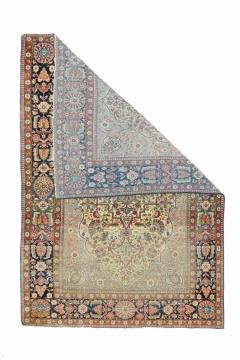 Antique Mohtasham Kashan Rug 4 4 x 6 11  - 4328306