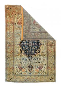 Antique Mohtasham Kashan Rug 4 4 x 6 7  - 4404583