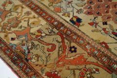 Antique Mohtasham Kashan Rug 4 4 x 6 7  - 4404584
