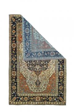 Antique Mohtasham Kashan Rug 4 5 x 6 9  - 4314039
