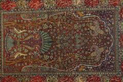 Antique Mohtasham Kashan Rug 4 6 x 6 10  - 4404620