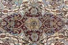 Antique Mohtasham Kashan Rug 4 9 x 8 1  - 4328588