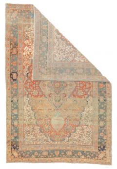 Antique Mohtasham Kashan Rug 44 x 65 - 4354493