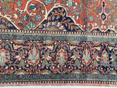 Antique Mohtasham Kashan Rug 44 x 69  - 4268319