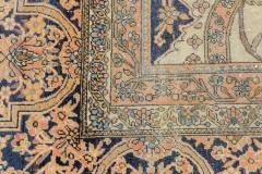 Antique Mohtasham Kashan Rug 6 9 x 9 7  - 4314868
