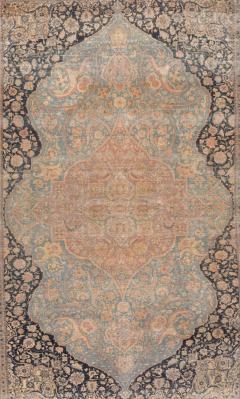 Antique Mohtasham Kashan Rug 7 6 x 10 9  - 4314022