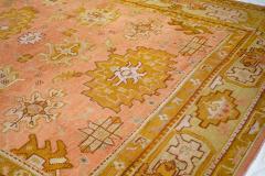 Antique Oushak Rug 10 5 x 18 10  - 4314006
