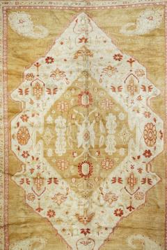 Antique Oushak Rug 10 x 13 5  - 4314959