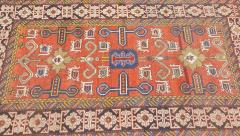 Antique Perpedil Rug 3 5 x 5 3  - 4457058