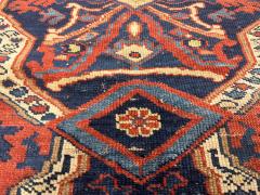 Antique Persian Afshar Rug 4 0 x 5 1  - 4295670