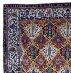 Antique Persian Bakhtiari Rug 13 10 x 22 5  - 4295592