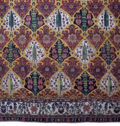 Antique Persian Bakhtiari Rug 13 10 x 22 5  - 4295593