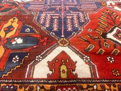 Antique Persian Bakhtiari Rug 13 6 x 20 5  - 4295597