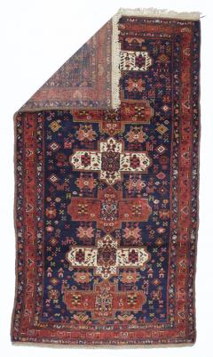 Antique Persian Bakhtiari Rug 49 x 87  - 4268720