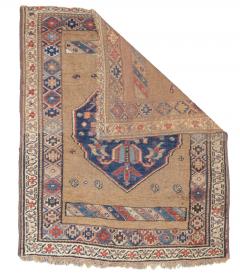 Antique Persian Bijar Wool Foundation Rug 3 7 x 4 4  - 4295775