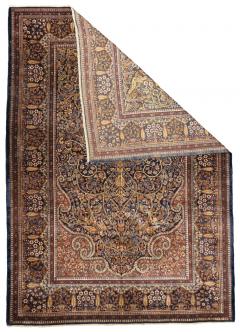 Antique Persian Dabir Kashan Manchester Rug 5 0 x 6 11  - 4327228